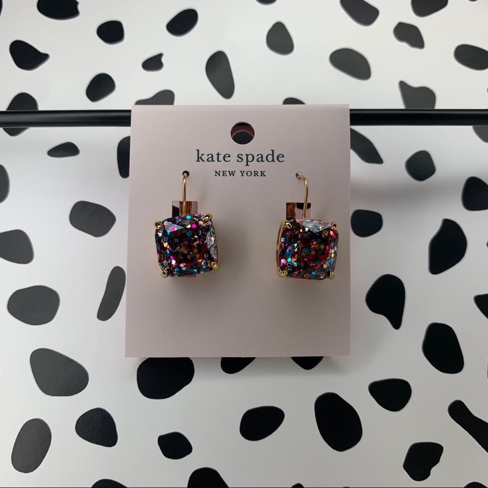 kate spade | glitter earrings